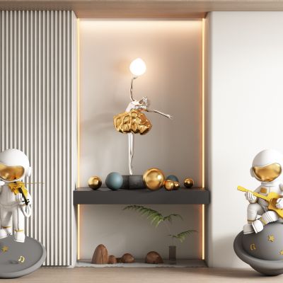 现代 雕塑 饰品公仔摆件