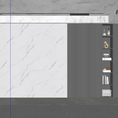 现代客厅背景墙 