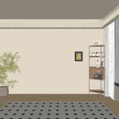 中古风餐厅背景墙