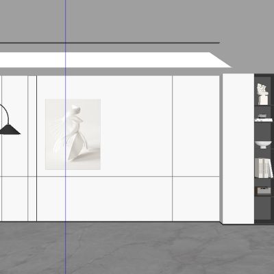 现代客厅背景墙