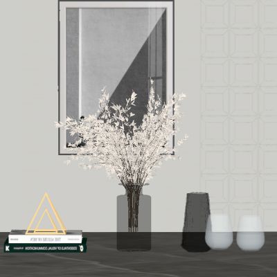 现代饰品摆件组合