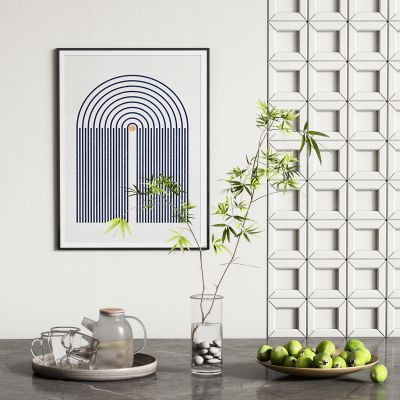 现代饰品摆件组合