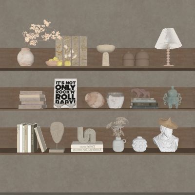 中古风饰品摆件 陶罐