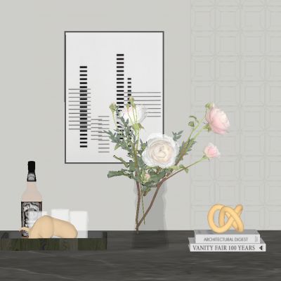 现代饰品摆件组合