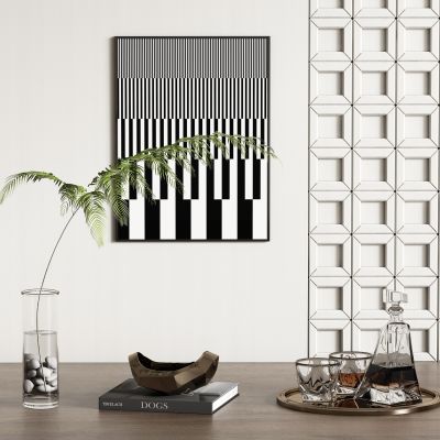 现代饰品摆件组合