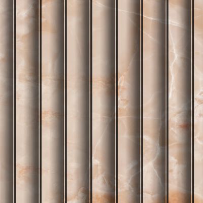 高清大理石格栅波浪板