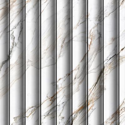 高清大理石格栅波浪板