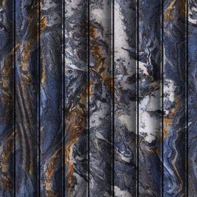 高清大理石格栅波浪板