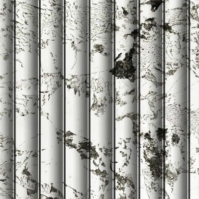 高清大理石格栅波浪板