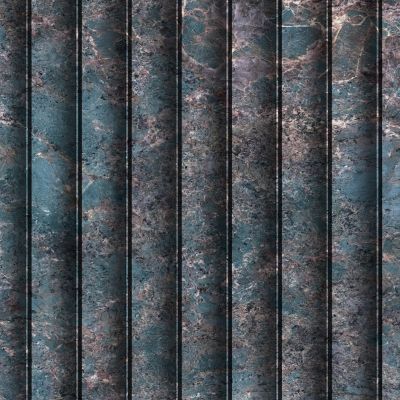 高清大理石格栅波浪板