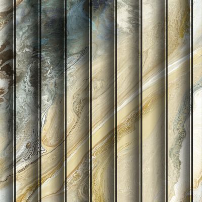 高清大理石格栅波浪板