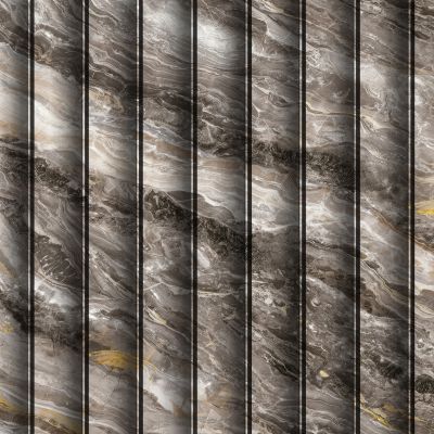 高清大理石格栅波浪板