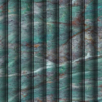 高清大理石格栅波浪板