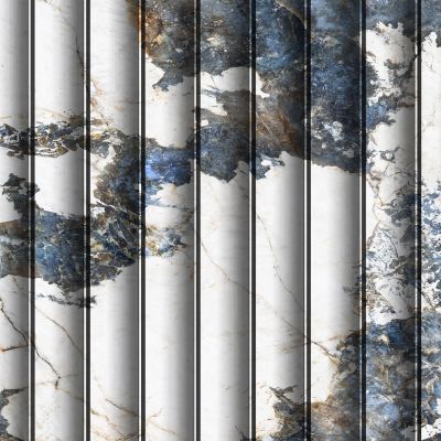 高清大理石格栅波浪板