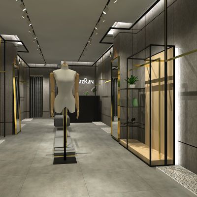 现代服装店设计
