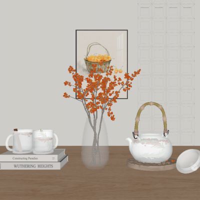 现代饰品摆件组合