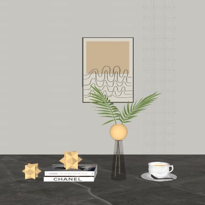 现代饰品摆件组合