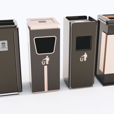 现代垃圾桶_垃圾箱_垃圾筒_酒店垃圾桶_宾馆垃圾桶