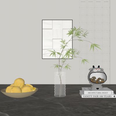 现代饰品摆件组合