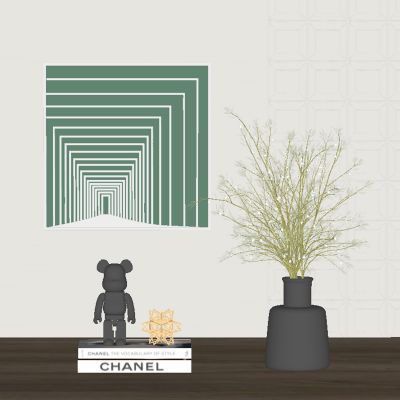 现代饰品摆件组合