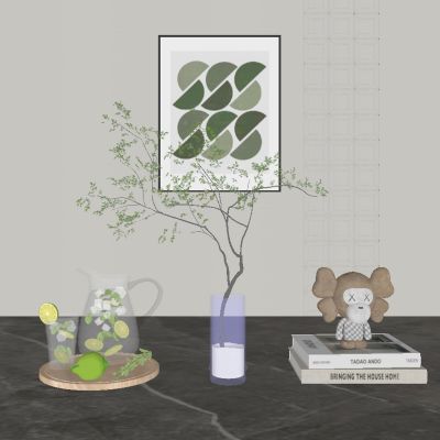 现代饰品摆件组合