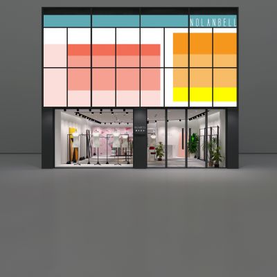 现代服装店设计