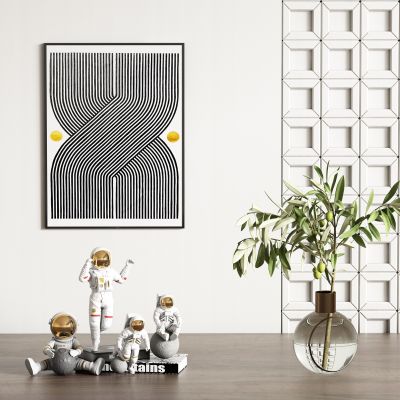 现代饰品摆件组合