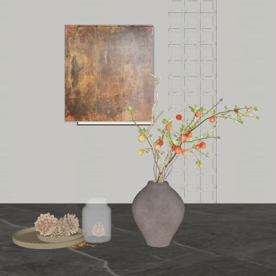 中古风饰品摆件组合