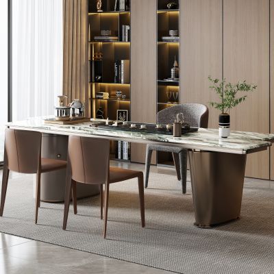 现代轻奢茶桌椅 成品茶桌椅