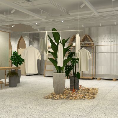 万达商场女装边厅店