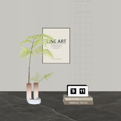 现代饰品摆件组合