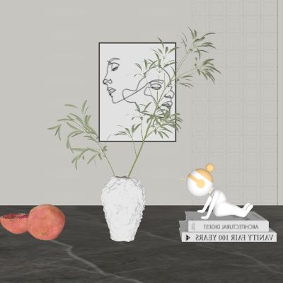 现代饰品摆件组合