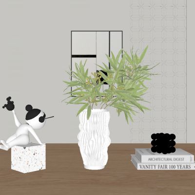 现代饰品摆件组合