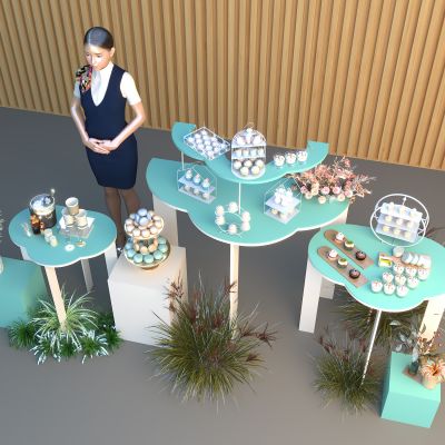 茶歇 冷餐 活动 美陈 食物 饮品