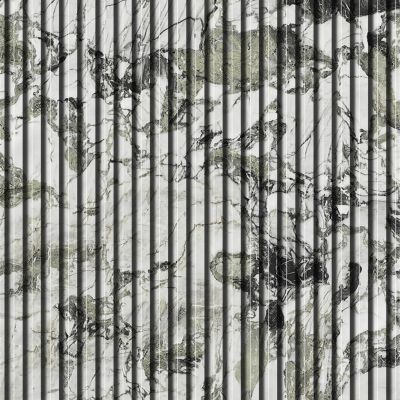 高清大理石格栅波浪板