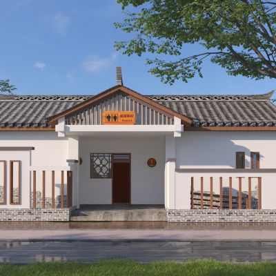 新中式公厕建筑