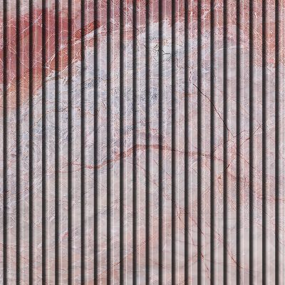 高清大理石格栅波浪板