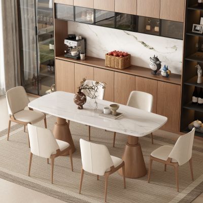 中古风餐厅 餐桌椅