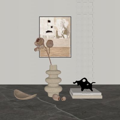 中古风饰品摆件组合