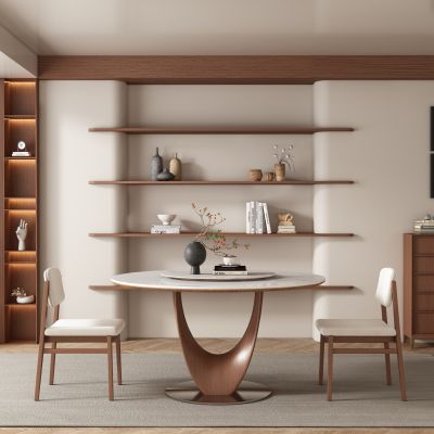 中古风餐厅 餐桌椅