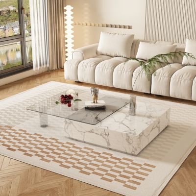 现代沙发茶几组合