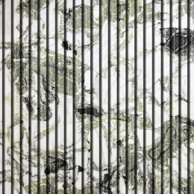 高清大理石格栅波浪板