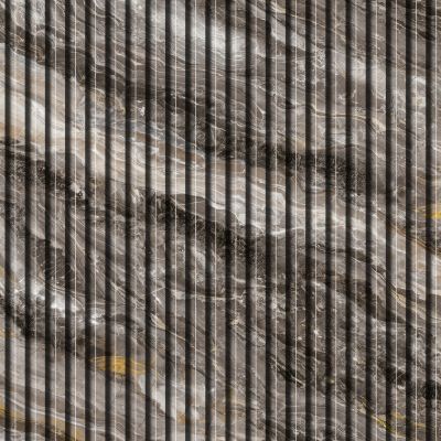 高清大理石格栅波浪板