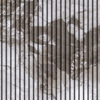 高清大理石格栅波浪板