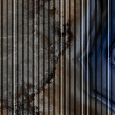 高清大理石格栅波浪板