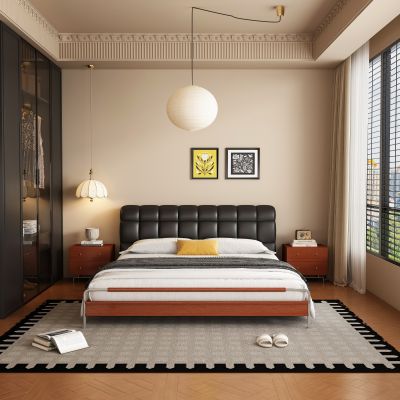 中古风卧室 床3D模型