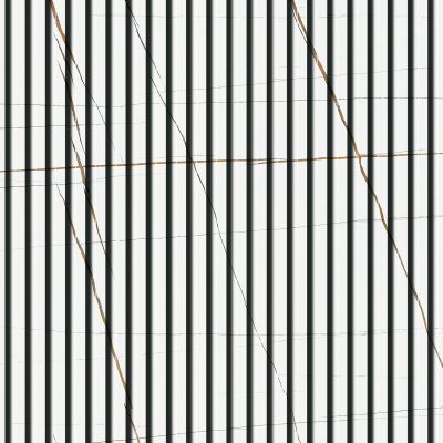 高清大理石格栅波浪板