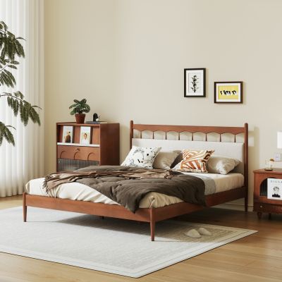 法式实木双人床 美式实木双人床 温莎双人床