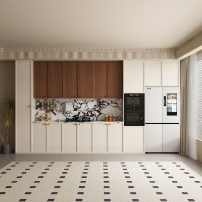 现代中古风酒柜