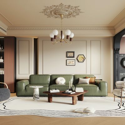 法式中古家居客厅 横厅